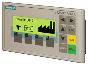 Панель оператора с мембранной клавиатурой SIMATIC OP73 micro 6AV6640-0BA11-0AX0