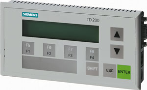 Текстовый дисплей с мембранной клавиатурой SIMATIC TD200 6ES7272-0AA30-0YA1